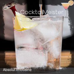 Absolut limousine cocktail